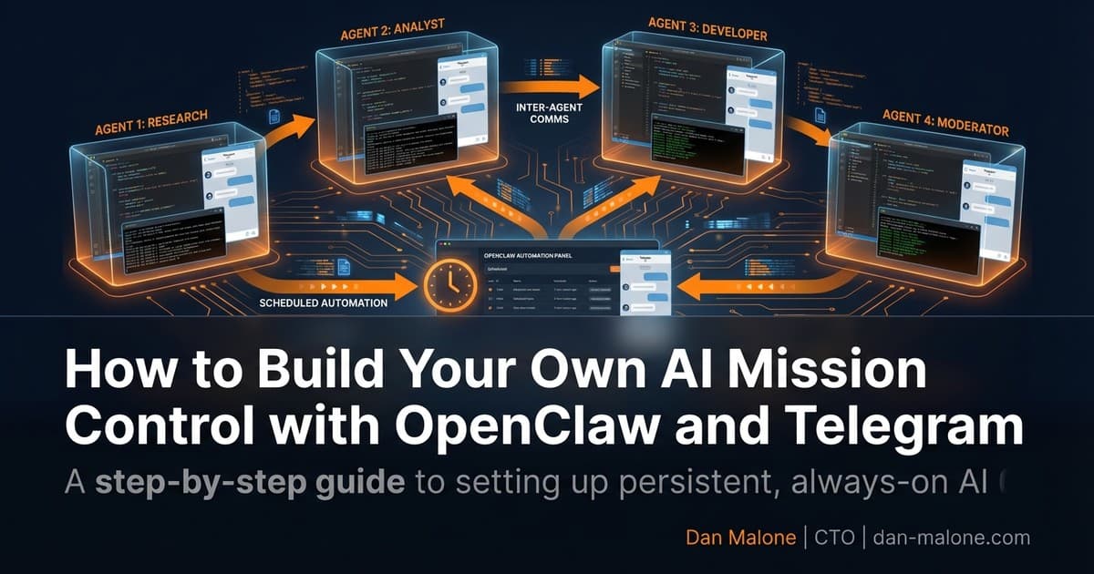 How to Build Your Own AI Mission Control with OpenClaw and Telegram