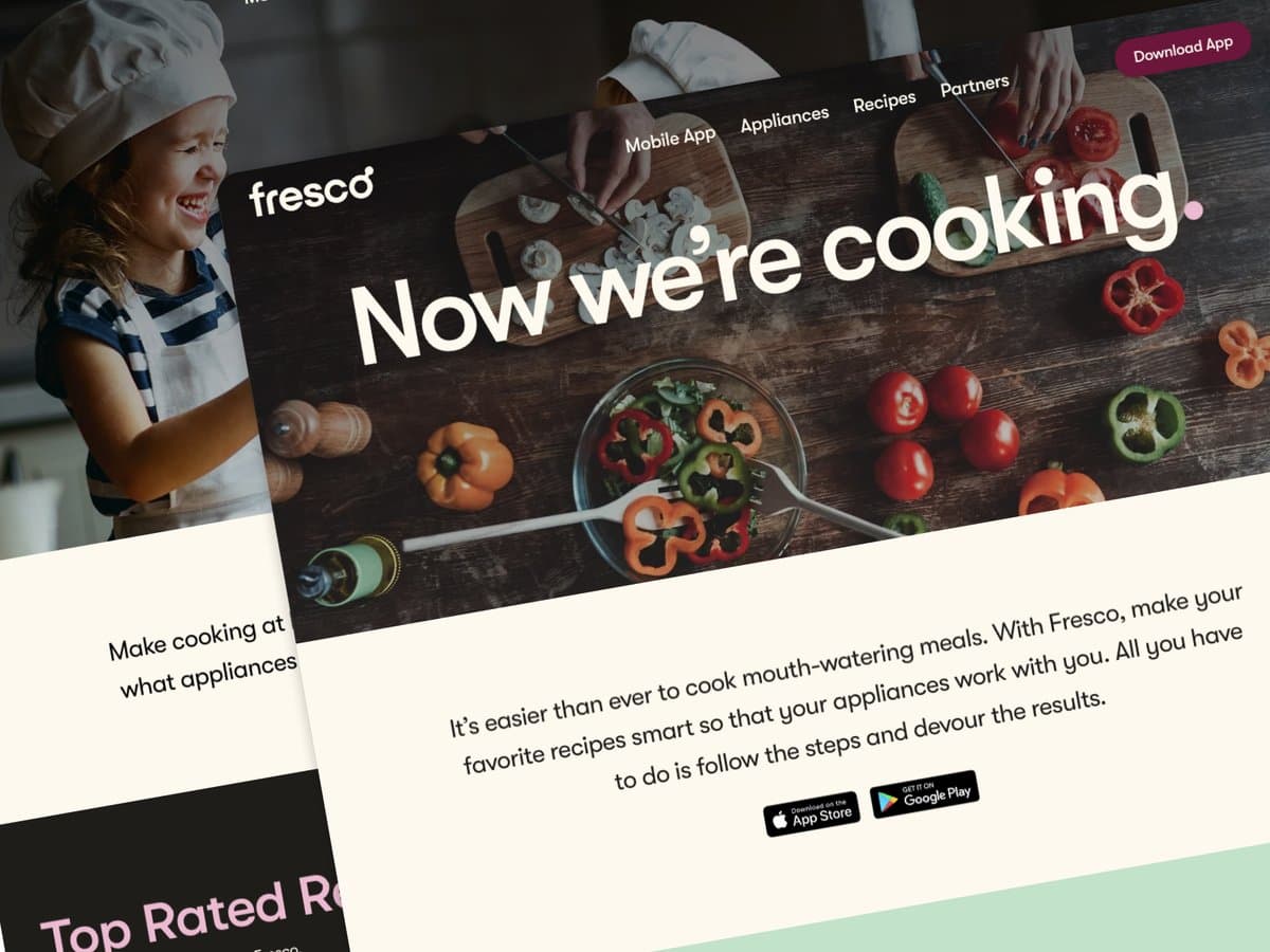 Fresco website screenshot