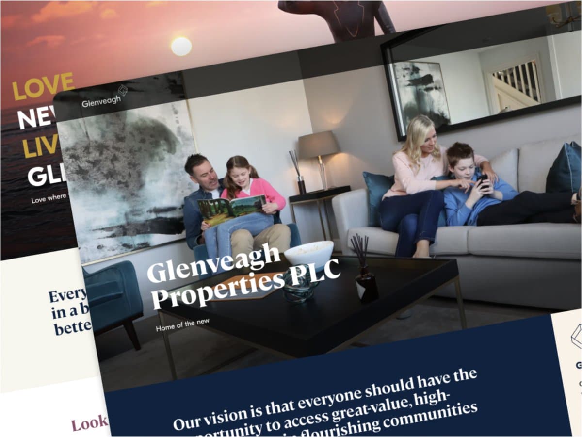 Glenveagh website screenshot