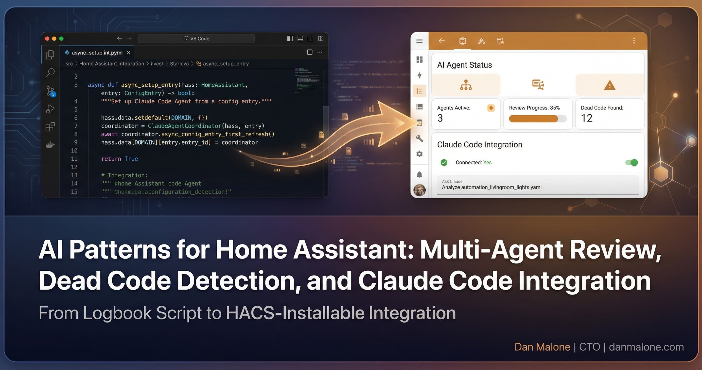 AI Patterns for Home Assistant: Multi-Agent Review, Dead Code Detection, and Claude Code Integration