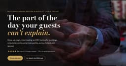 A Client Website Built Over WhatsApp: Jamie Skelton, Magician and Mentalist