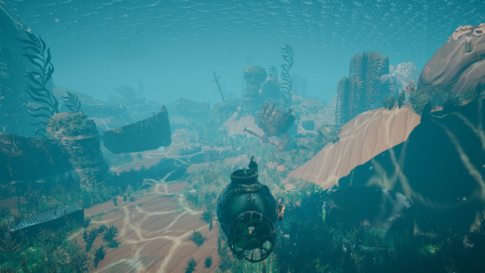 Unity 6.7 URP, chase camera: no volumetric fog, so depth comes from distance fog only